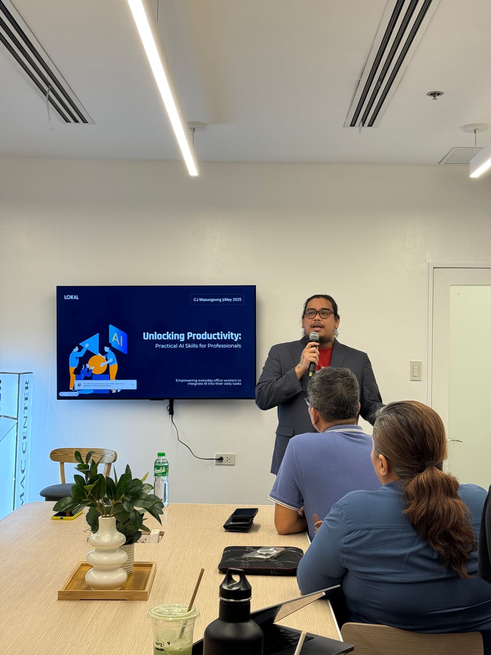LOKAL AI training session in the Philippines