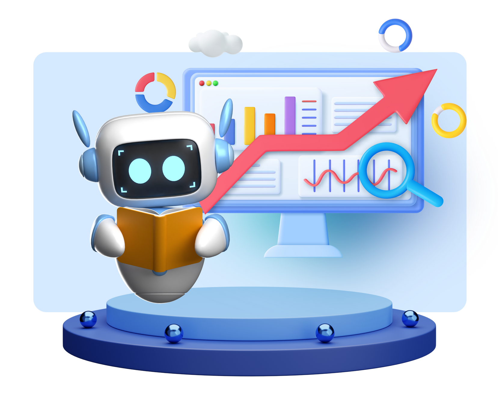 Using AI in data analysis