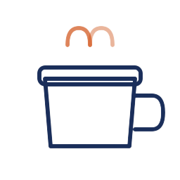 snacks and coffee